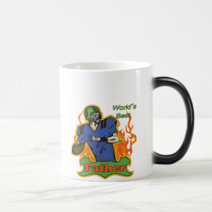 Father Football T-shirts and Gifts Magic Mug