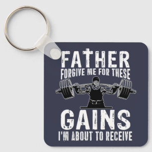 Father Forgive Me Gains Keychain
