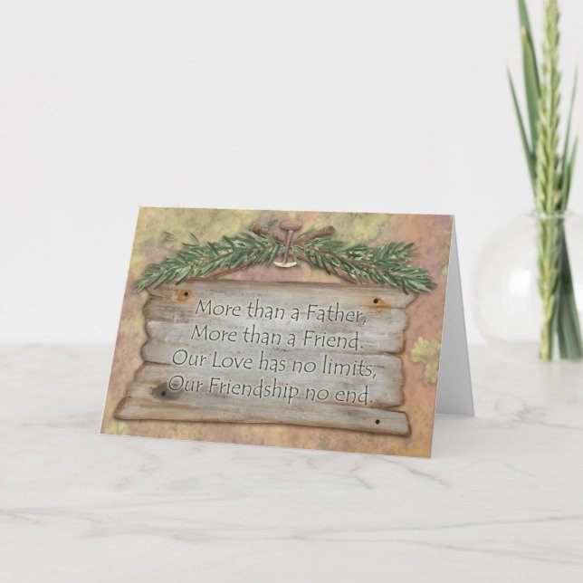 Father Friendship Card (Front)