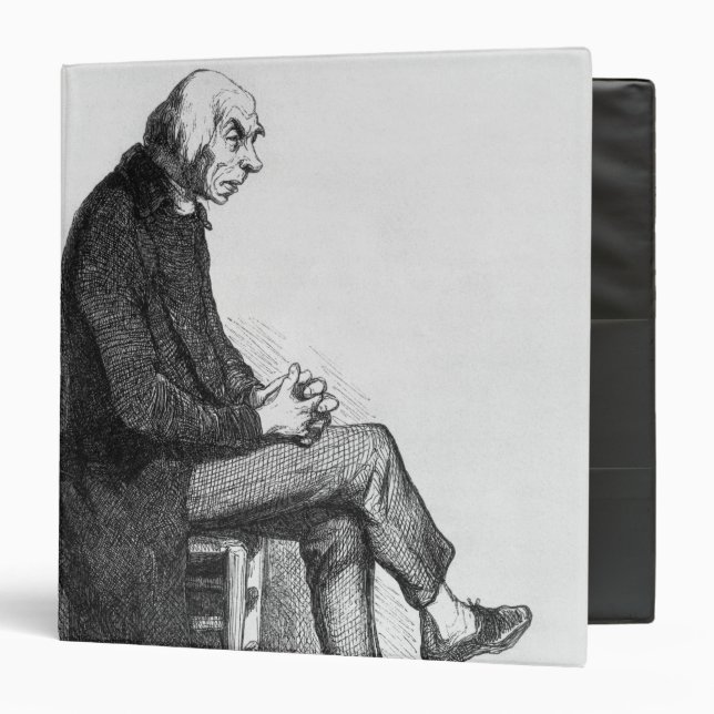 Father Goriot, illustration from 'Le Pere Binder (Front/Inside)