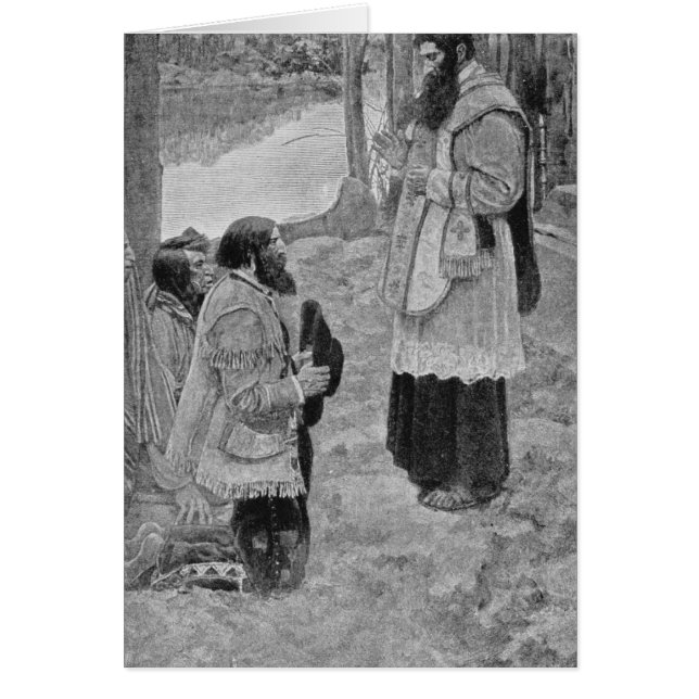 Father Hennepin Celebrating Mass (Front)