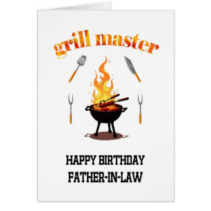 Father In Law Grill Master Birthday 