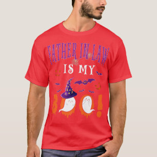 Father In Law Is My Boo Two Halloween Witch Boo Gh T-Shirt
