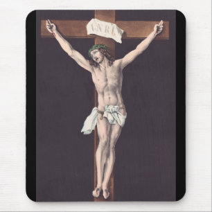 Father, into thy hands I commend my spirit Mouse Pad