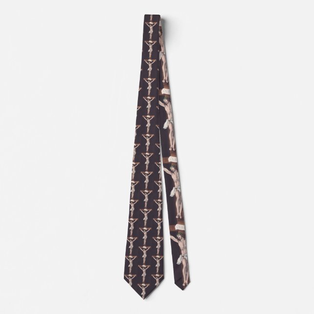 Father Into Thy Hands I Commend My Spirit Necktie (Front)