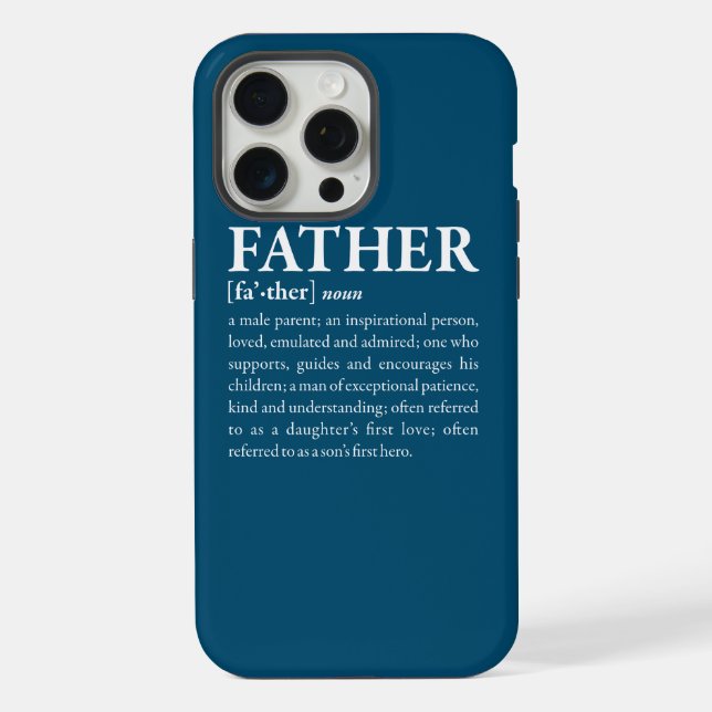 Father iPhone Case (Back)