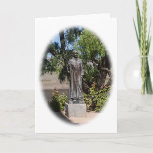 Father Junipero Serra greeting card