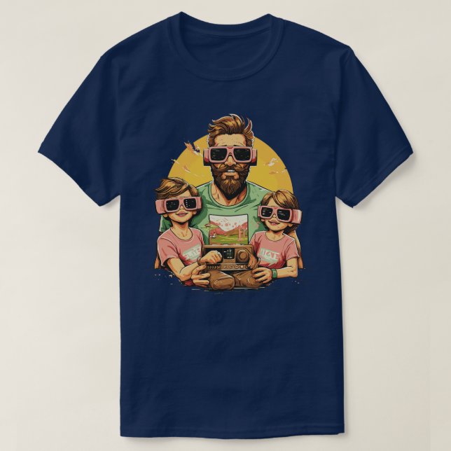 Father Lover T-Shirt (Design Front)