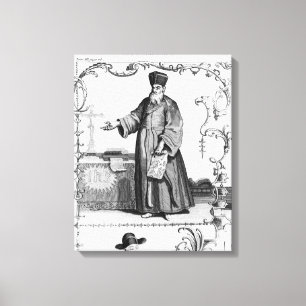 Father Matteo Ricci Canvas Print