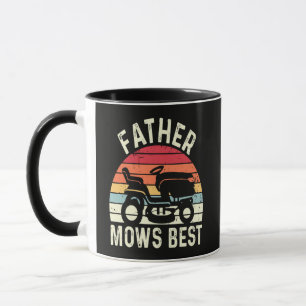 Father Mows Best Mug