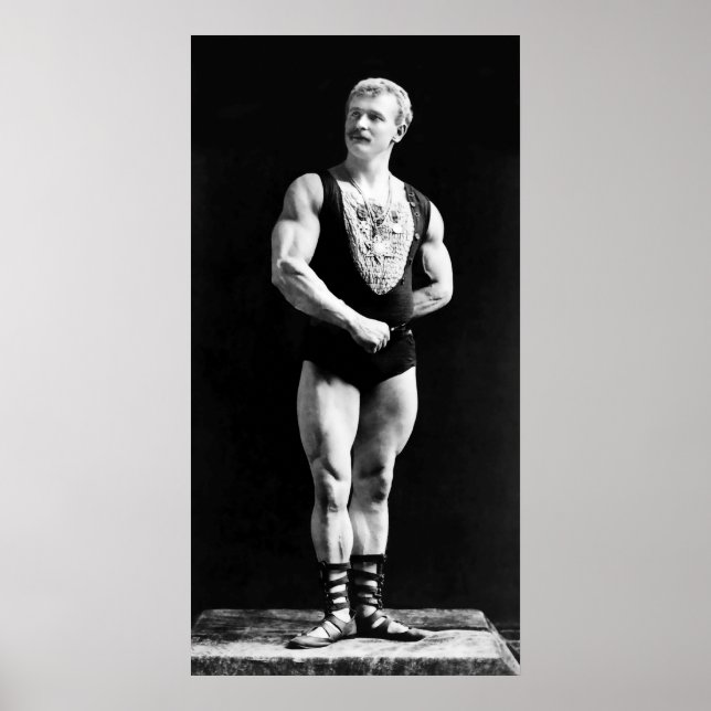 FATHER of BODYBUILDING - EUGEN SANDOW  1893 Poster (Front)