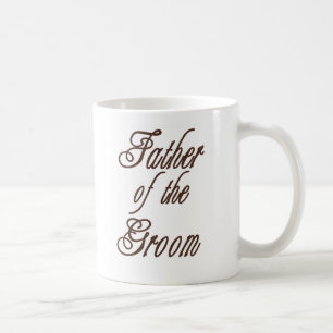 Father of Groom Classy Browns Coffee Mug