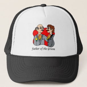 Father of Groom Trucker Hat