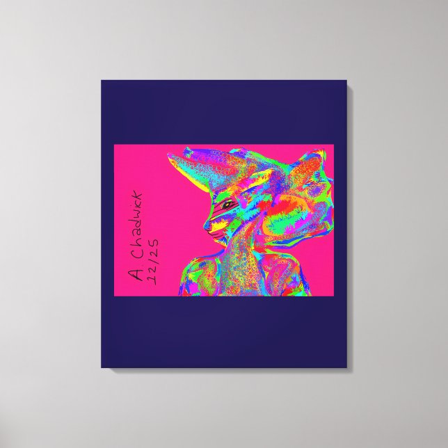 Father of the Animal Kingdom  Canvas Print (Front)