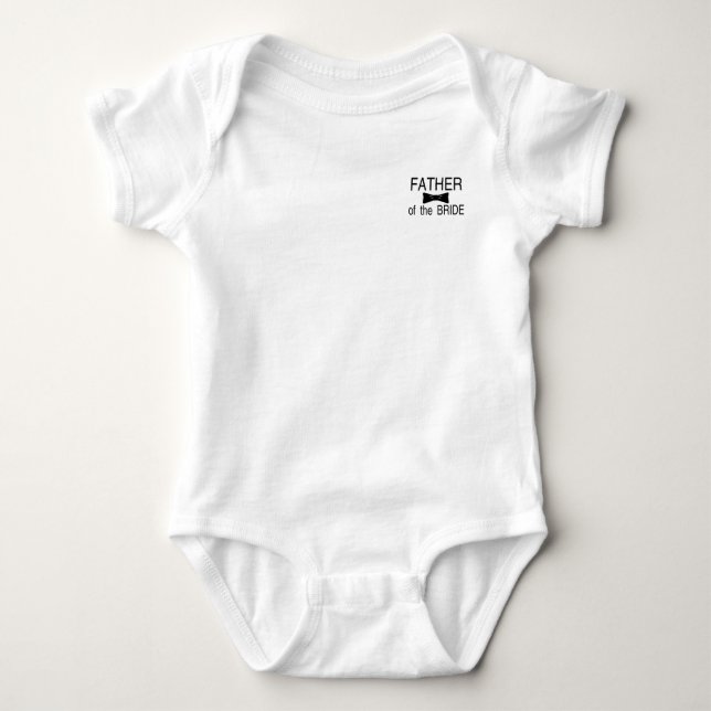 Father Of The Bride Bowtie Polo Shirt (Front)