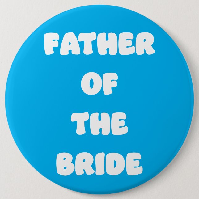 Father of the Bride Button (Front)