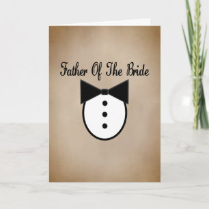 Father of the Bride Card