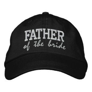 Father of the Bride: Customizable Wedding Cap