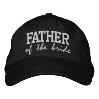 Father of the Bride: Customizable Wedding Cap