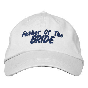 Father of the Bride Embroidered Hat