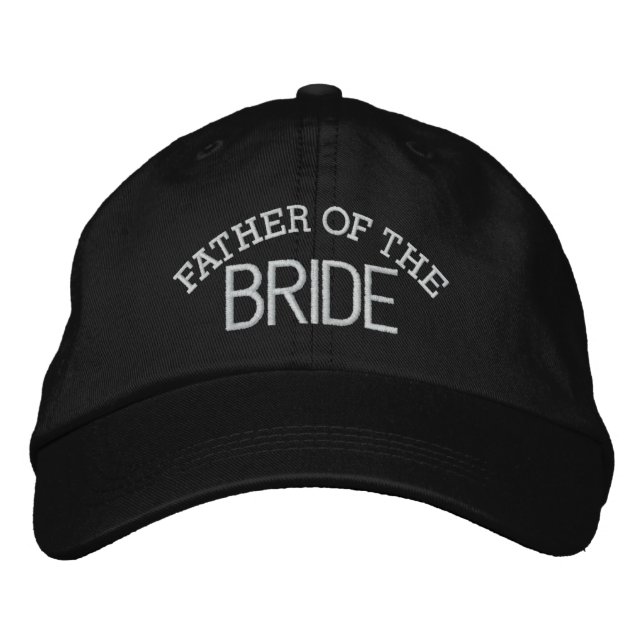 Father of the BRIDE Embroidered Hat (Front)