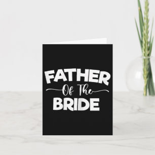 Father Of The Bride, Father Of The Groom Father-of Card