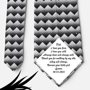 Father of the Bride Gift from Bride Tie