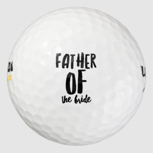 Father of the Bride Golf Balls