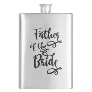 Father of the Bride Hip Flask