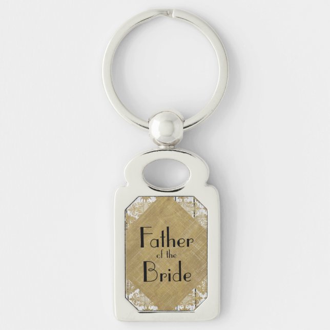 Father of the Bride Keychain (Front)
