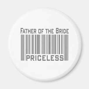 Father of the Bride Priceless Magnet