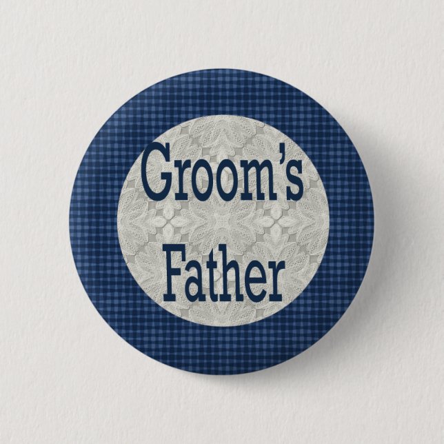 Father Of the Groom Button (Front)