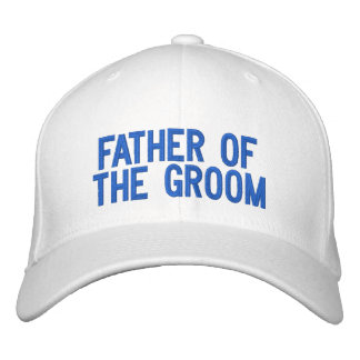 Father of the Groom Embroidered Hat