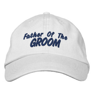 Father of the Groom Embroidered Hat