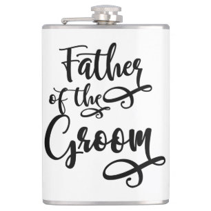 Father of the Groom Hip Flask