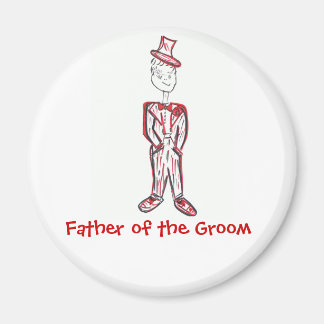 Father of the Groom Magnet