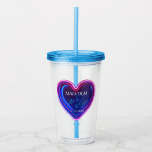 Father of the Groom Personalized Acrylic Tumbler