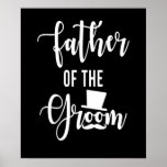 Father Of The Groom Wedding Poster<br><div class="desc">Father Of The Groom Wedding</div>