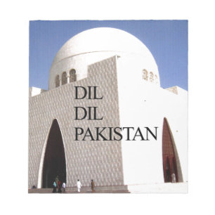 Father of the Nation: Mazar-e-Quaid Notepad