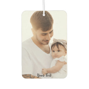 Father Photo Collage Custom Giant Air Freshener