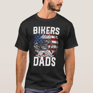 Father s Day Biker Vintage Hill Climbing Motorcycl T-Shirt