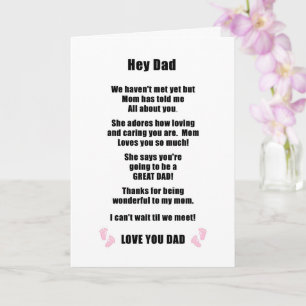 Father’s Day Card for Expectant Dad