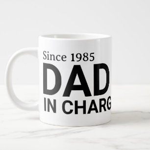Father’s Day Dad In Charge Since 1985 Mug