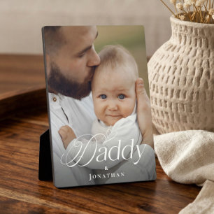 Father’s Day Daddy & Baby Personalized Photo Gift Plaque