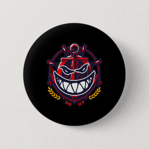 Father&#; s Day Daddy Shark Family 2 Inch Round Button