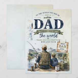 Father’s Day Fishing Card