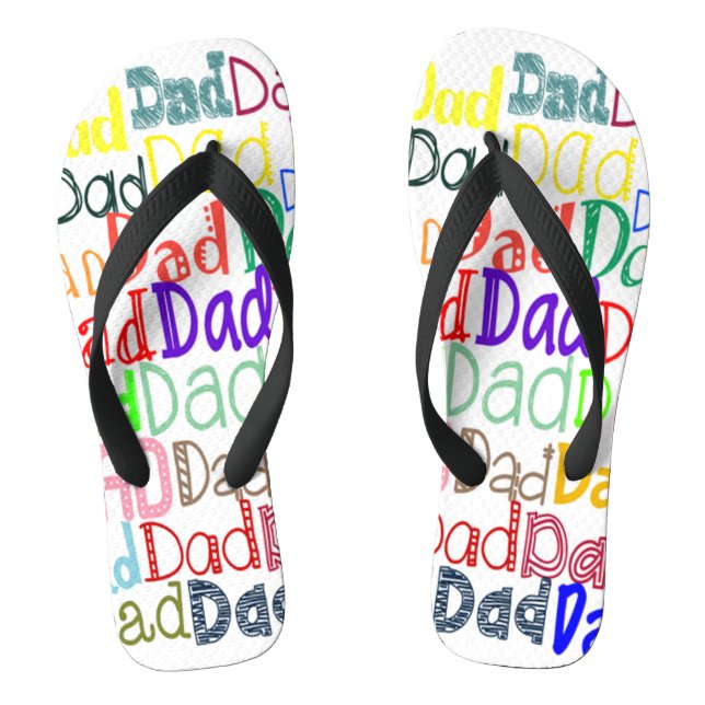 Father’s Day Flip Flops (Footbed)