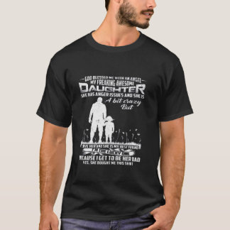 Father s day from daughter daughter love father T-Shirt