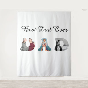 Father’s Day Gift for Dad \ Best Dad Ever Tapestry