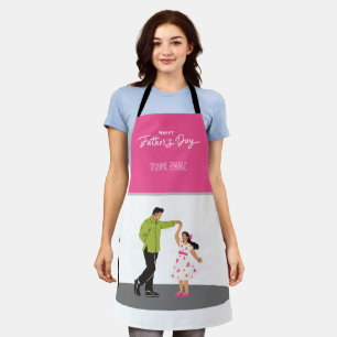 Father’s Day Gift for Dad   Custom Photo & Name Apron